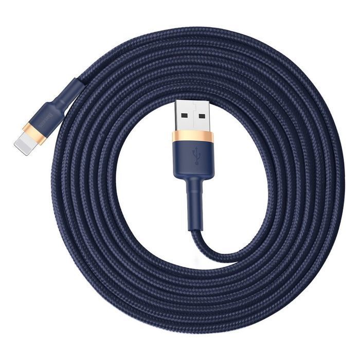 Baseus Cafule wytrzymały kabel przewód USB / Lightning Q C3.0 1.5A 2m