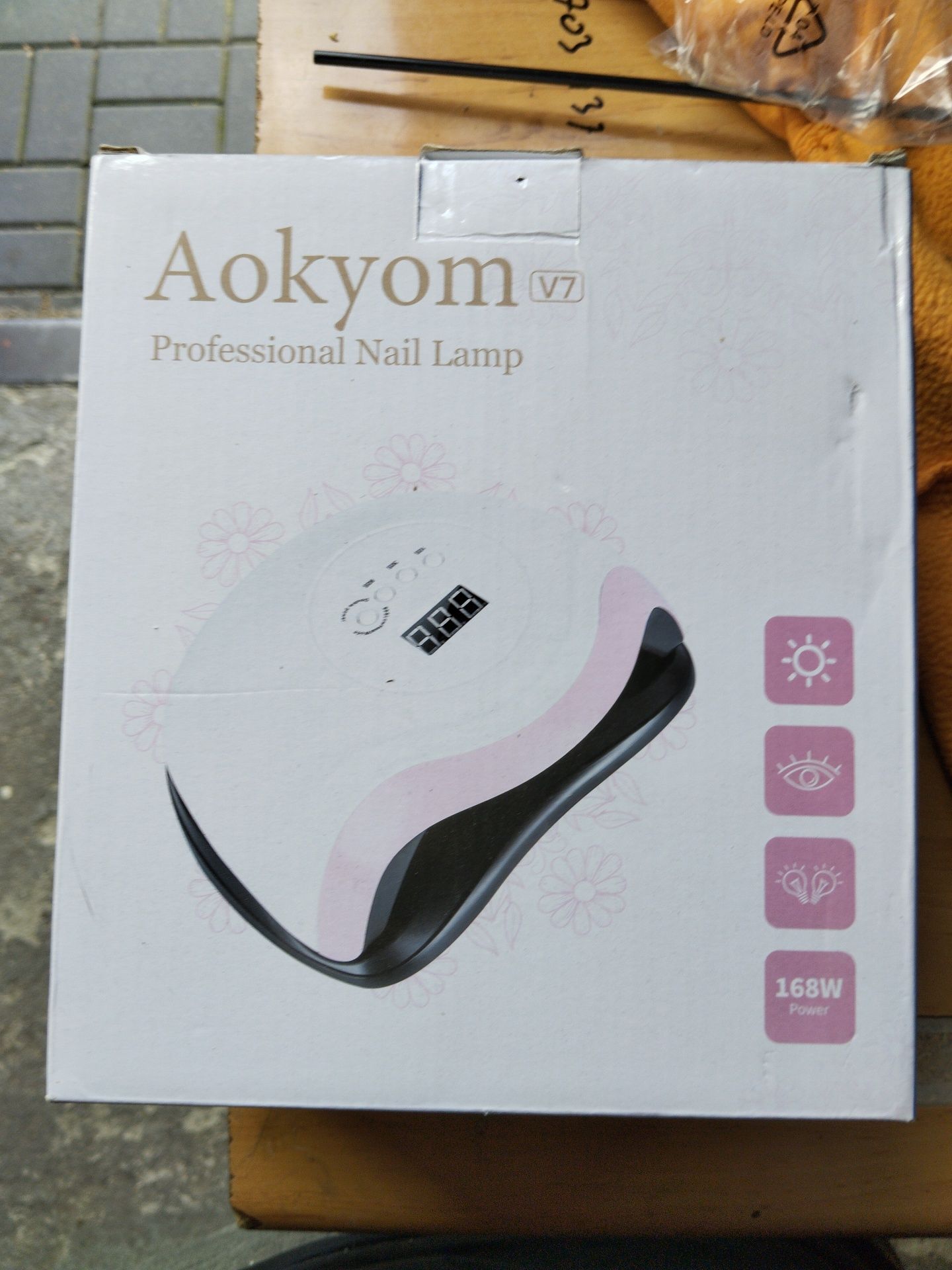 Lampa UV LED Aokyom V7 168W – NOWA (uszkodzone pudełko)