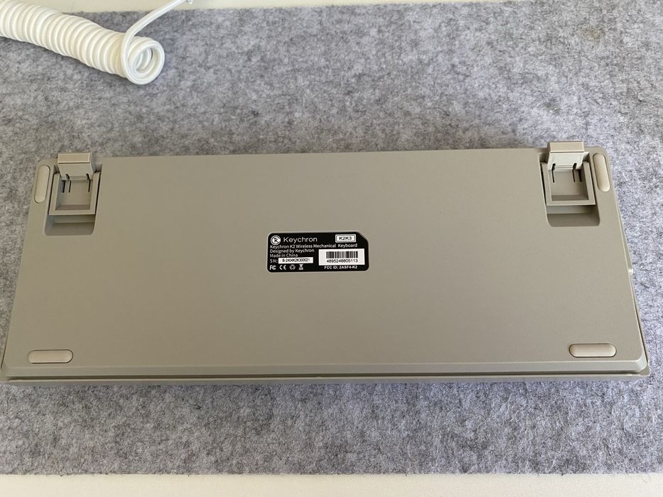 Keychron K2K3 Retro + Coiled Cable