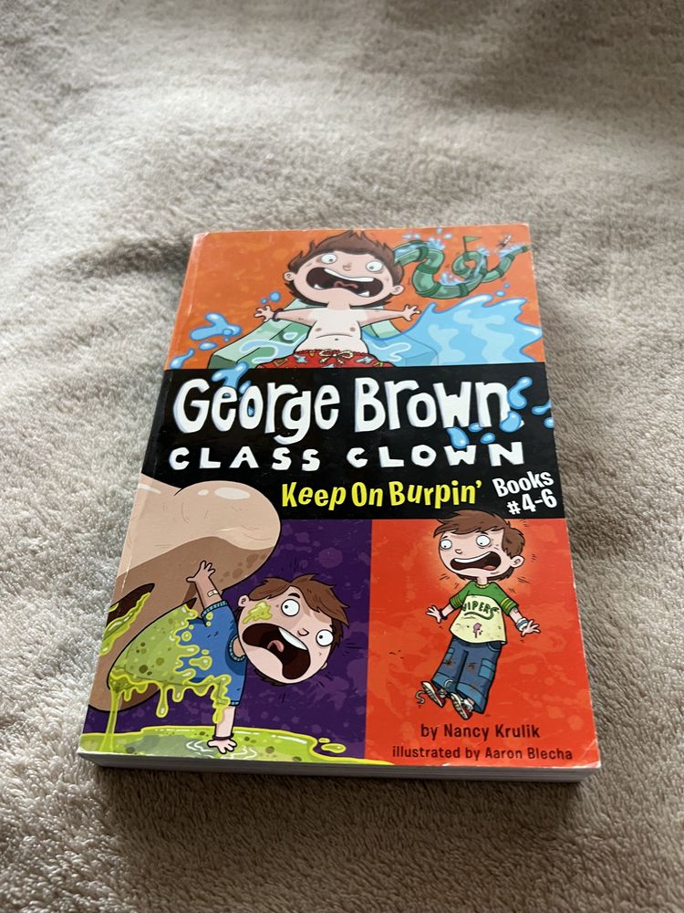 Georg Brown Class Clown -  książka po angielsku, młodzieżowa!