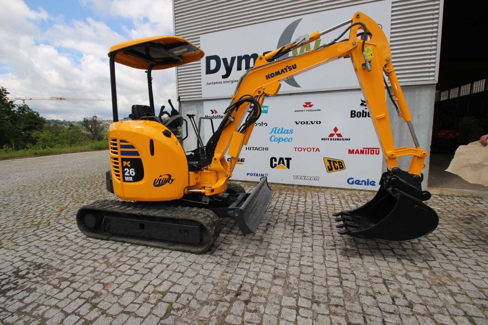 Mini Escavadora de rastos PC 26 Komatsu