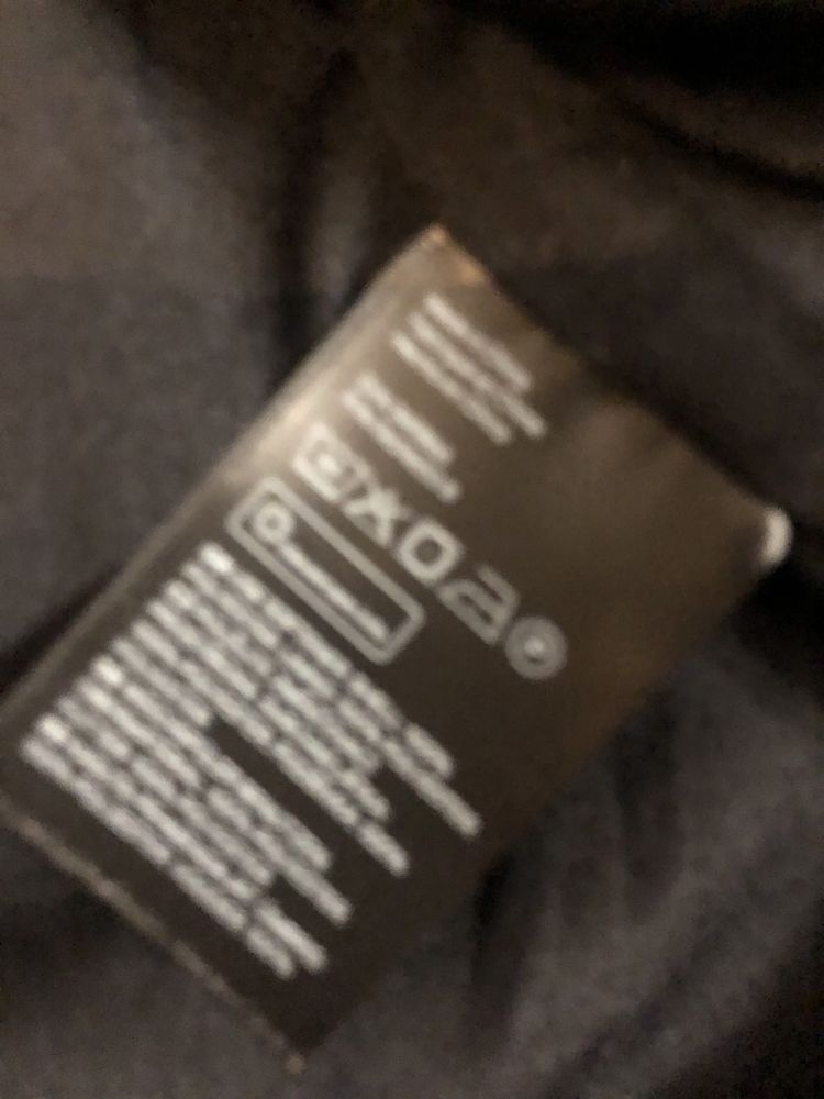 -Miłe   Czarne futerko H&M rozm. M