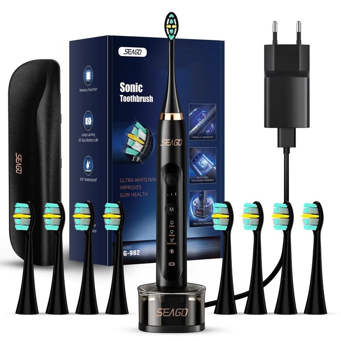 Электрическая зубная щетка Seago SG-982 электрощетка зубна