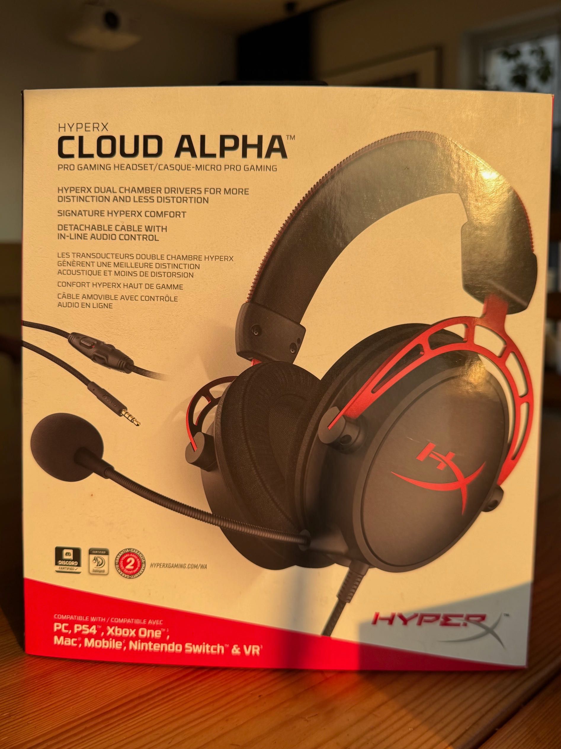 HyperX Cloud Alpha - słuchawki gamingowe, przewodowe
