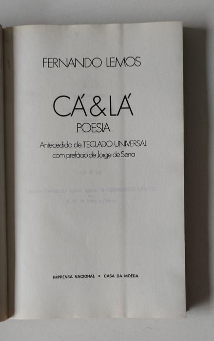 Cá & Lá - antecedido de Teclado Universal