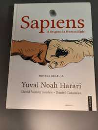 Livro Sapiens a origem da humanidade, banda desenhada