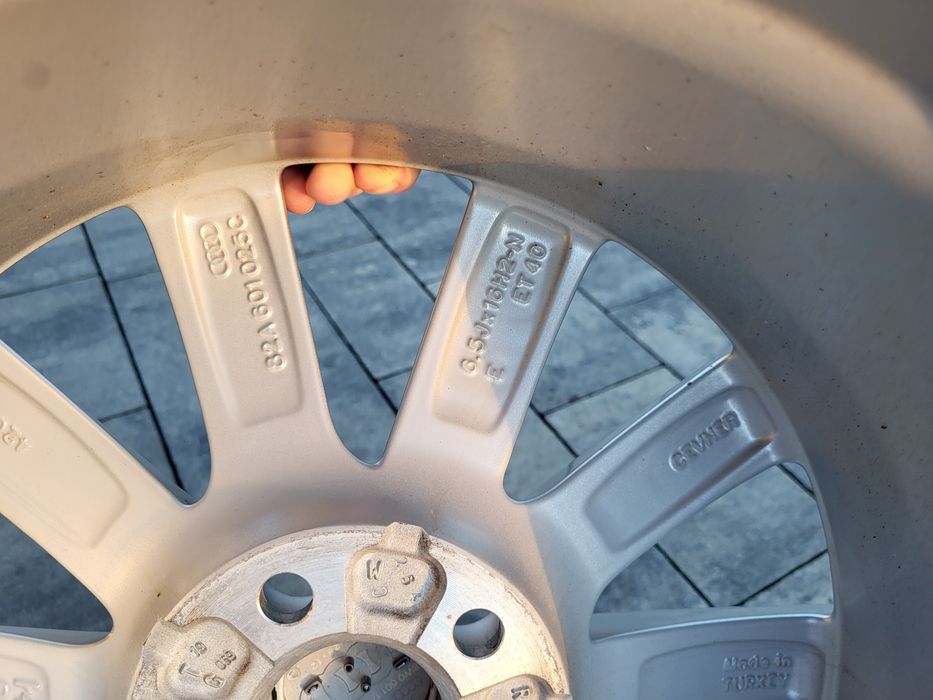 Alufelgi 16" 5x100 ET40 Audi A1 II IDELANY STAN OEM !