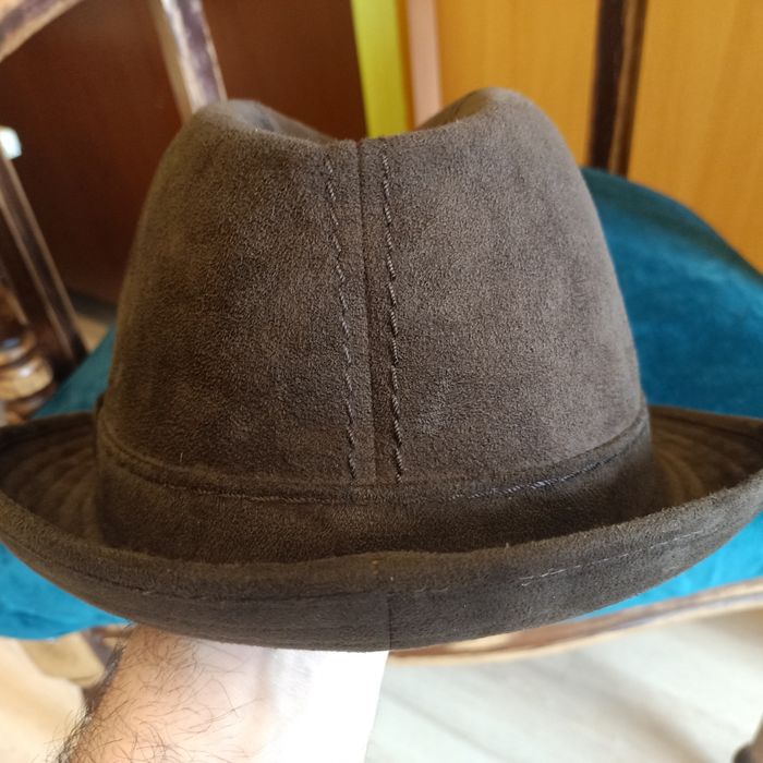 Kapelusz Mayser Alcantara typu Bucket hat , rozmiar 58 .