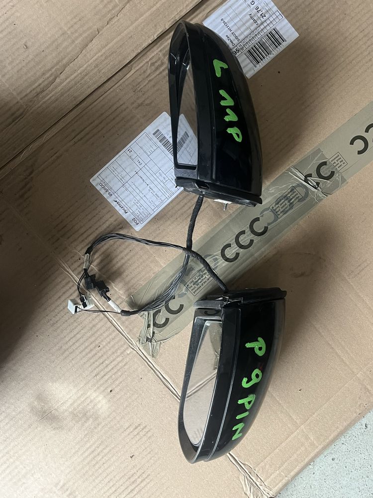 Mercedes e klasse w211 lusterko prawe 9 pin