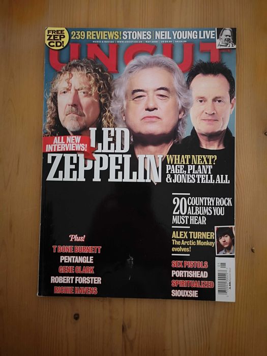 Revistas UNCUT - anos 2006 a 2009