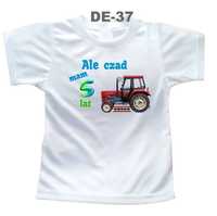 Koszulka Urodziny 5 lat traktor Ursus Zetor John Deere New Holland