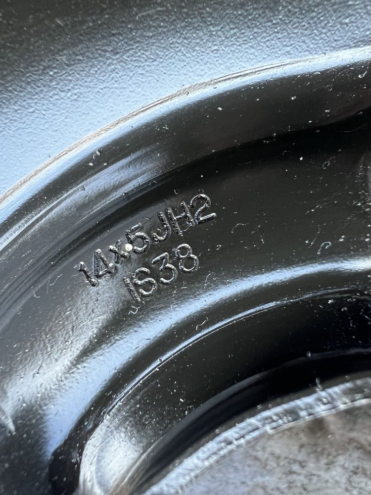 4xfelga stalowa 14” OPEL Karl (4x100 ET/IS38) z TPMS