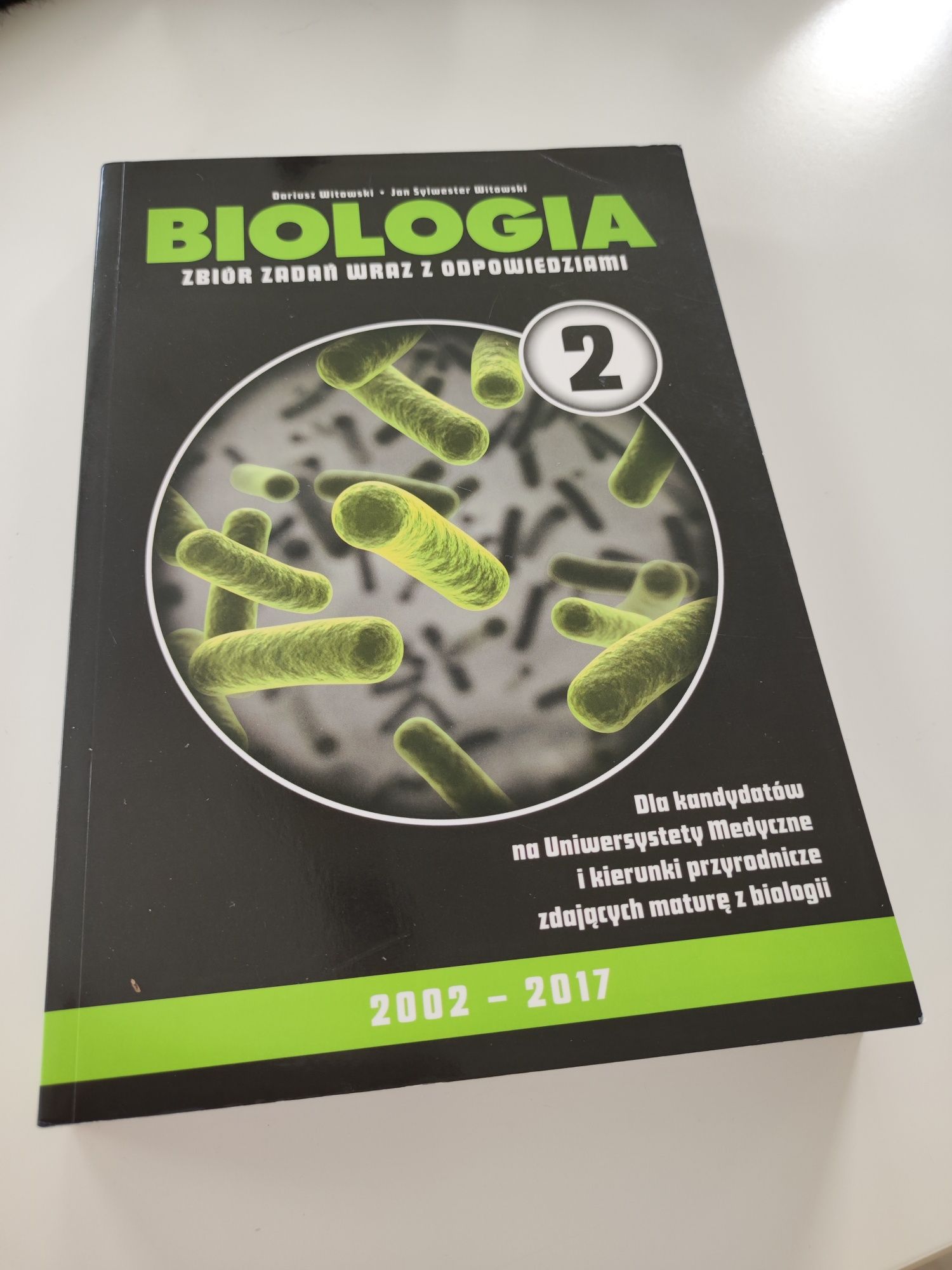 Nowa książka Biologia matura zbiór zadań maturalnych Witowski