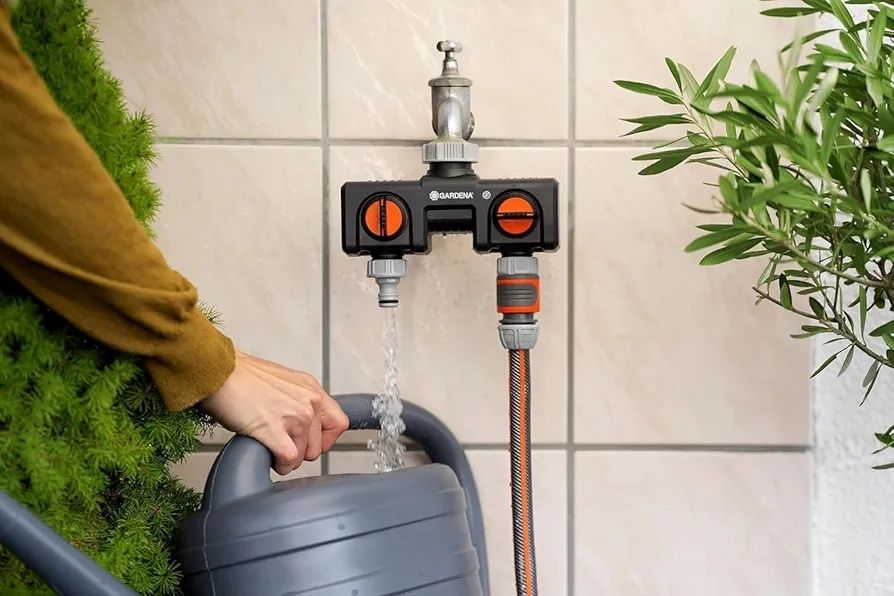 [Novo] Rega Distribuidor duplo GARDENA ROSCA
