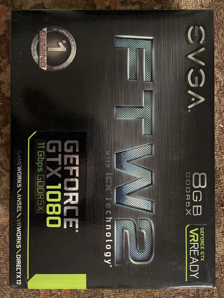 EVGA GTX 1080 FTW2 8Gb