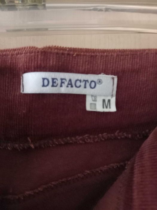 Zestaw sztruksowy damski brązowy!