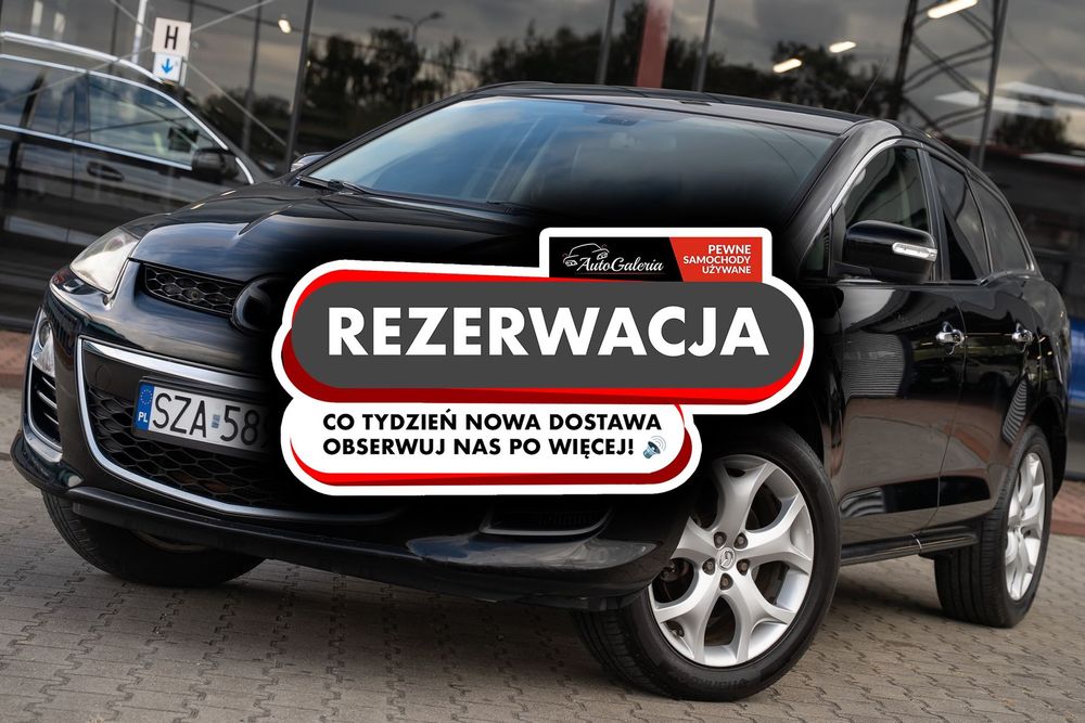 Mazda CX-7 Piękna Rodzinna  2.2D 173PS Navi Kamera Skóra Bi Xenon  MAX
