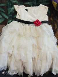 Нарядное платье для девочки от 1 до 2 лет