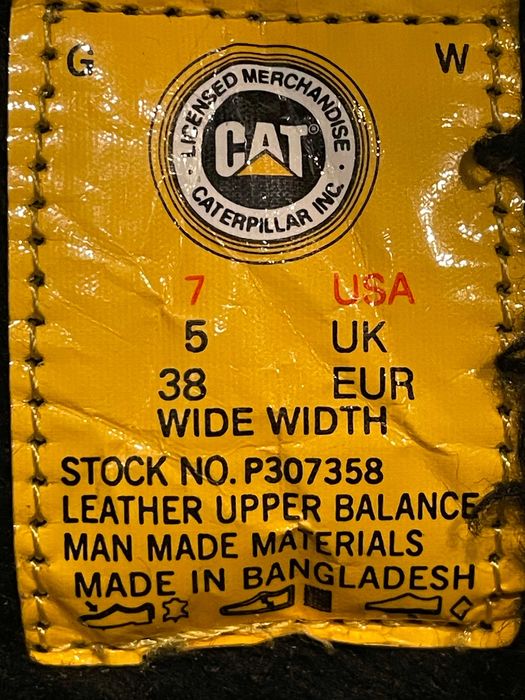 черевики caterpillar 38-39