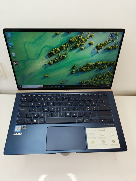Ноутбук ASUS zenbook 14 UX 433f /i5 8265u/8 ГБ/SSD 256/full HD IPS
