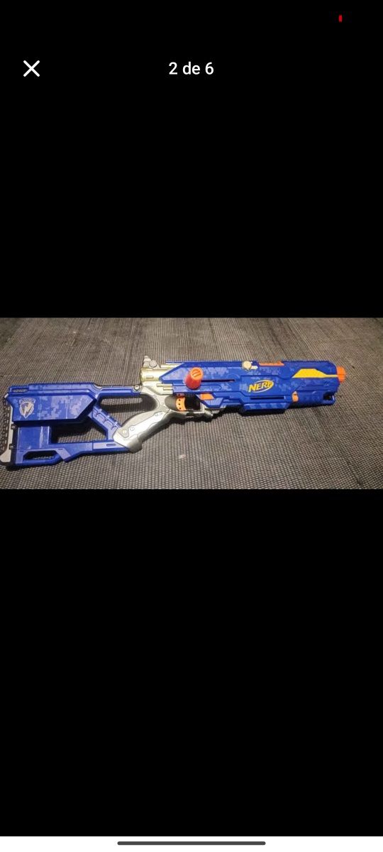 Nerf sniper como nova