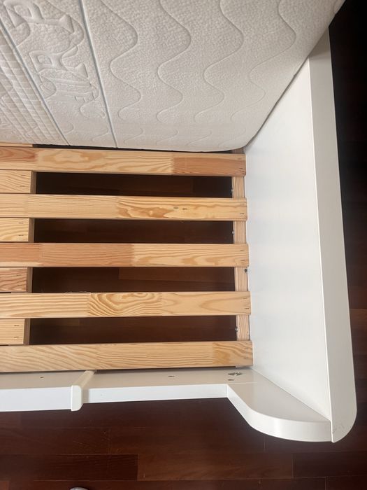 Łóżko - rozsuwany rozmiar , IKEA model Bosunge