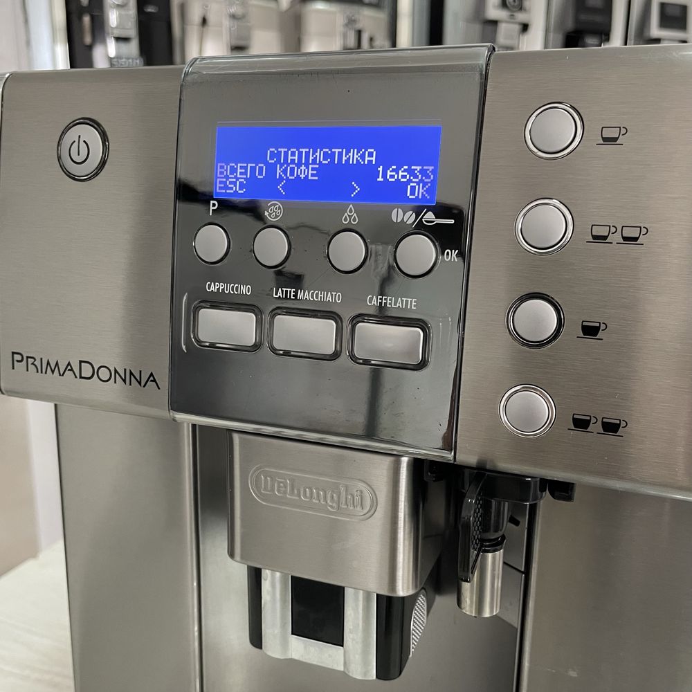 Кофемашина Delonghi ESAM6620 PrimaDonna из Германии обслужена гарантия