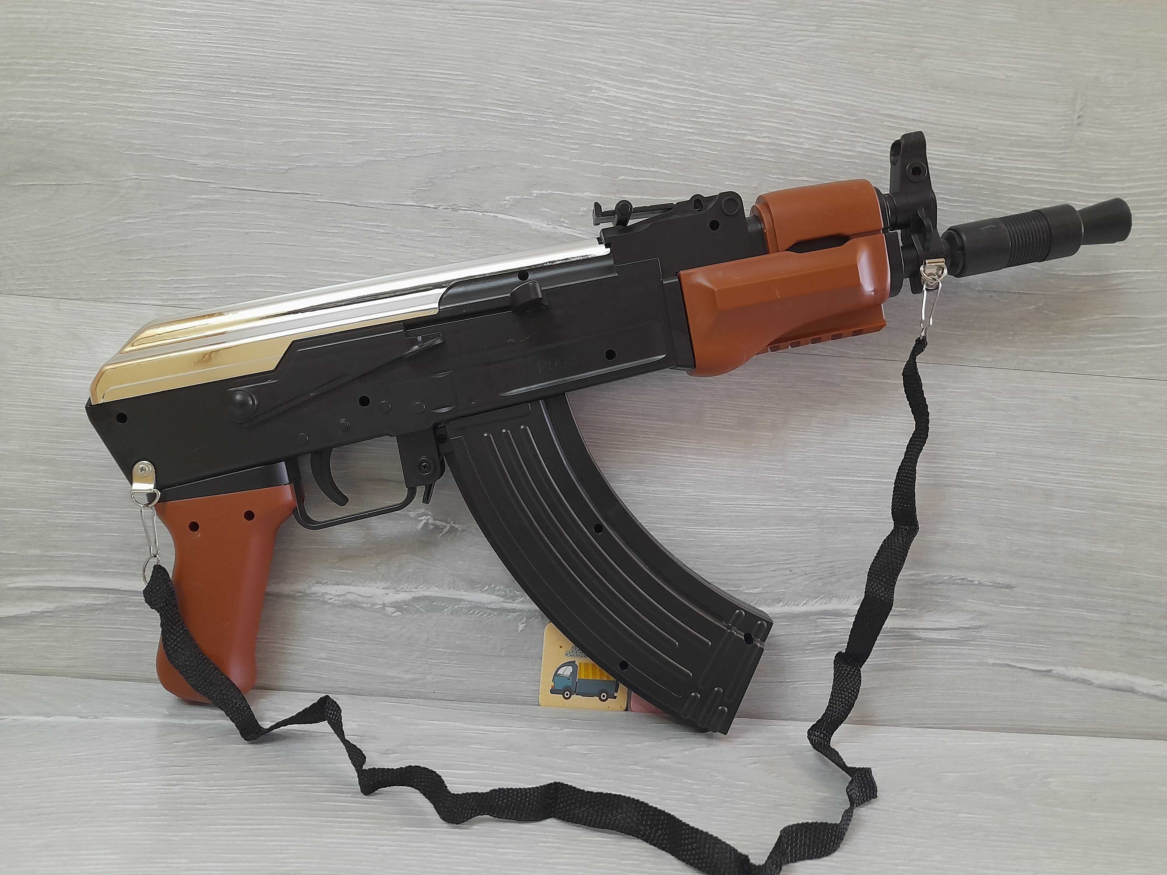 Автомат Калашник на пульках, Р998, 49см, с ремешком