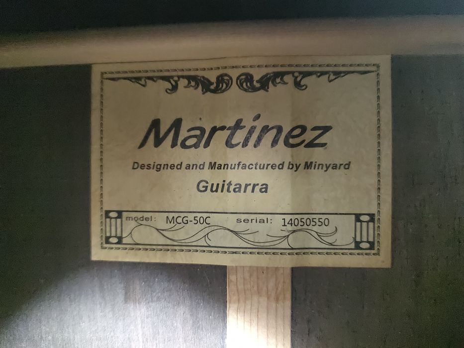 Martinez MCG-50C España gitara klasyczna Genialne brzmienie !!