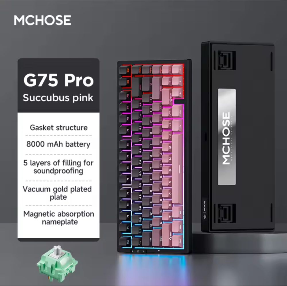 Клавиатура MCHOSE G75 PRO 8000mAh