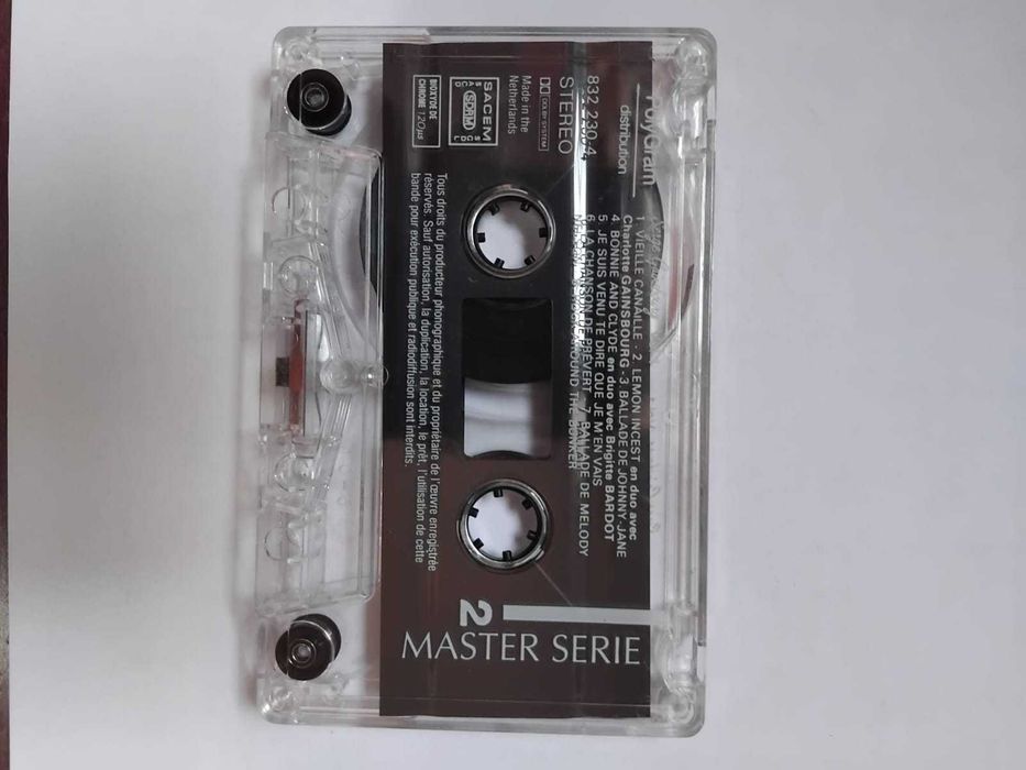 Cassete Serge Gainsbourg, Master Series, Vol.1