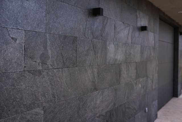 Płytki Łupek Silver Grey naturalny 30x60x1,2 cm Kamień Naturalny