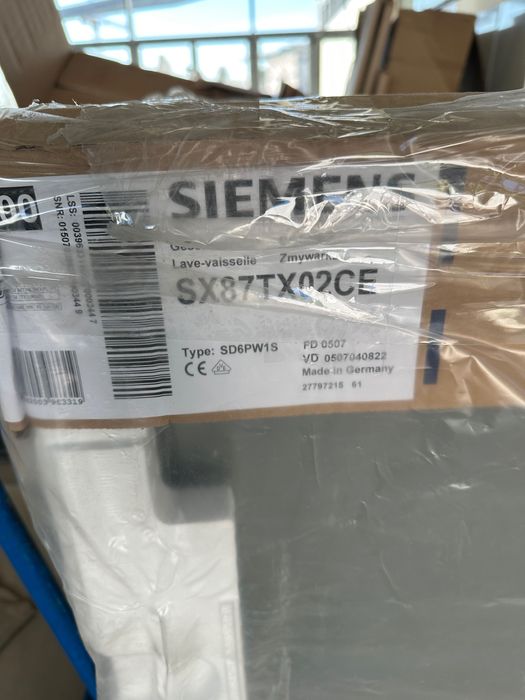 Máquina lava-loiça nova Siemens IQ500