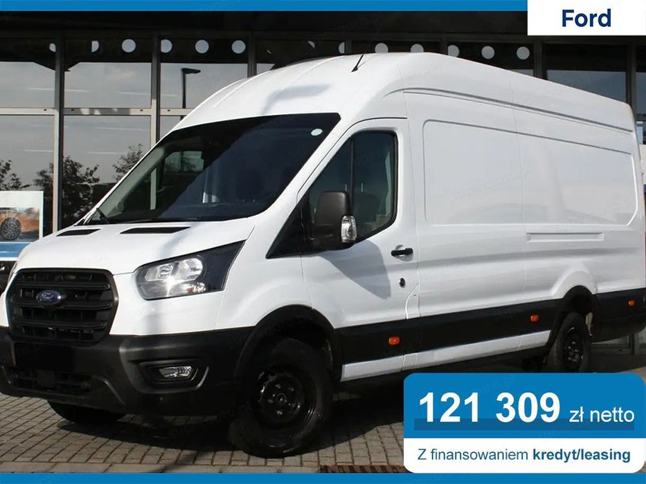 Ford Transit 350 L4H3 RWD Trend 2.0 130KM  Wyłożenie paki !! Koło zapasowe !! Ekran 12" !! Kamera !!