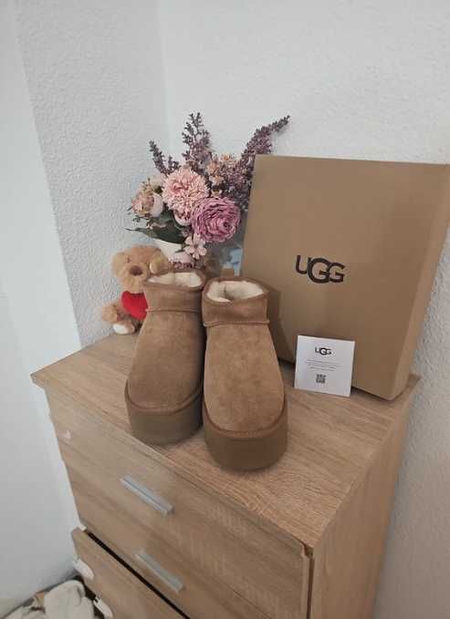 UGG Classic Ultra Mini Platform Boot Chestnut.40
