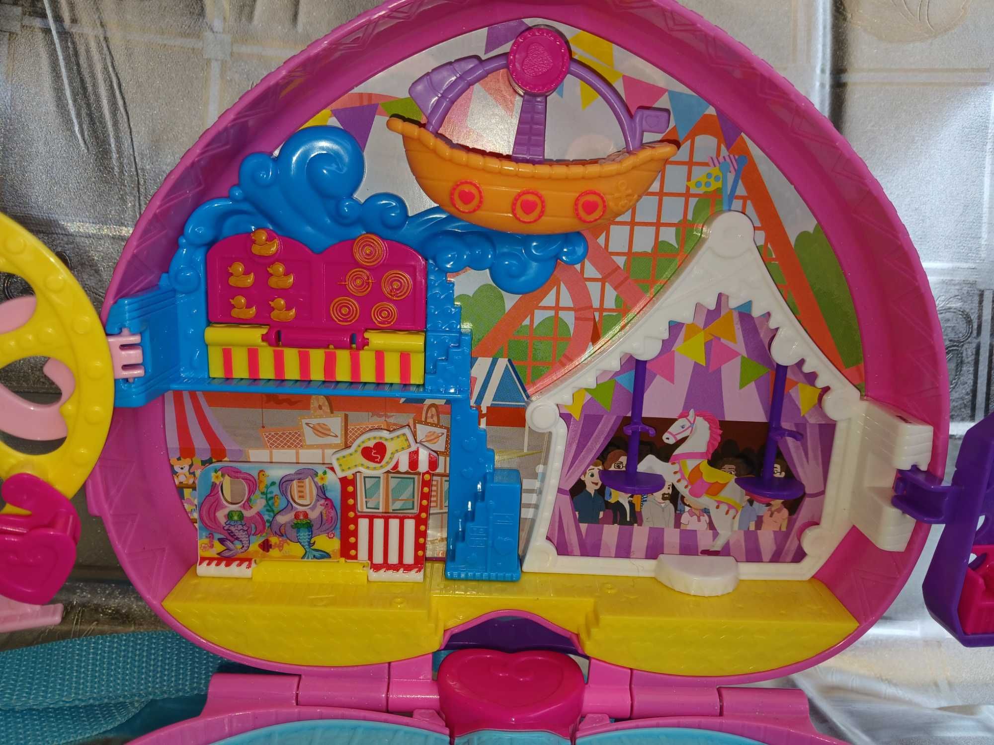 Полли Покет парк разлечений Polly Pocket Mattel рюкзак мини мир