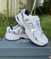 New Balance 530 White Silver Navy Eu 39