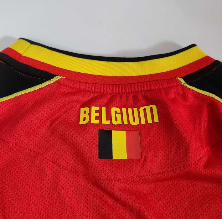 Belgia 2012 Koszulka Piłkarska Domowa Czerwona Burrda Sportowa Męska S