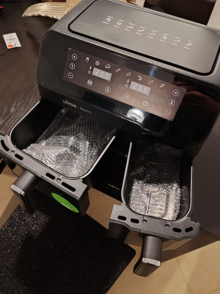 Air fryer Ufesa Storm dupla - 9 litros