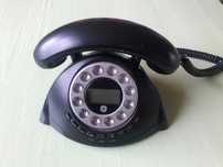 Telefon stacjonarny retro miniatura