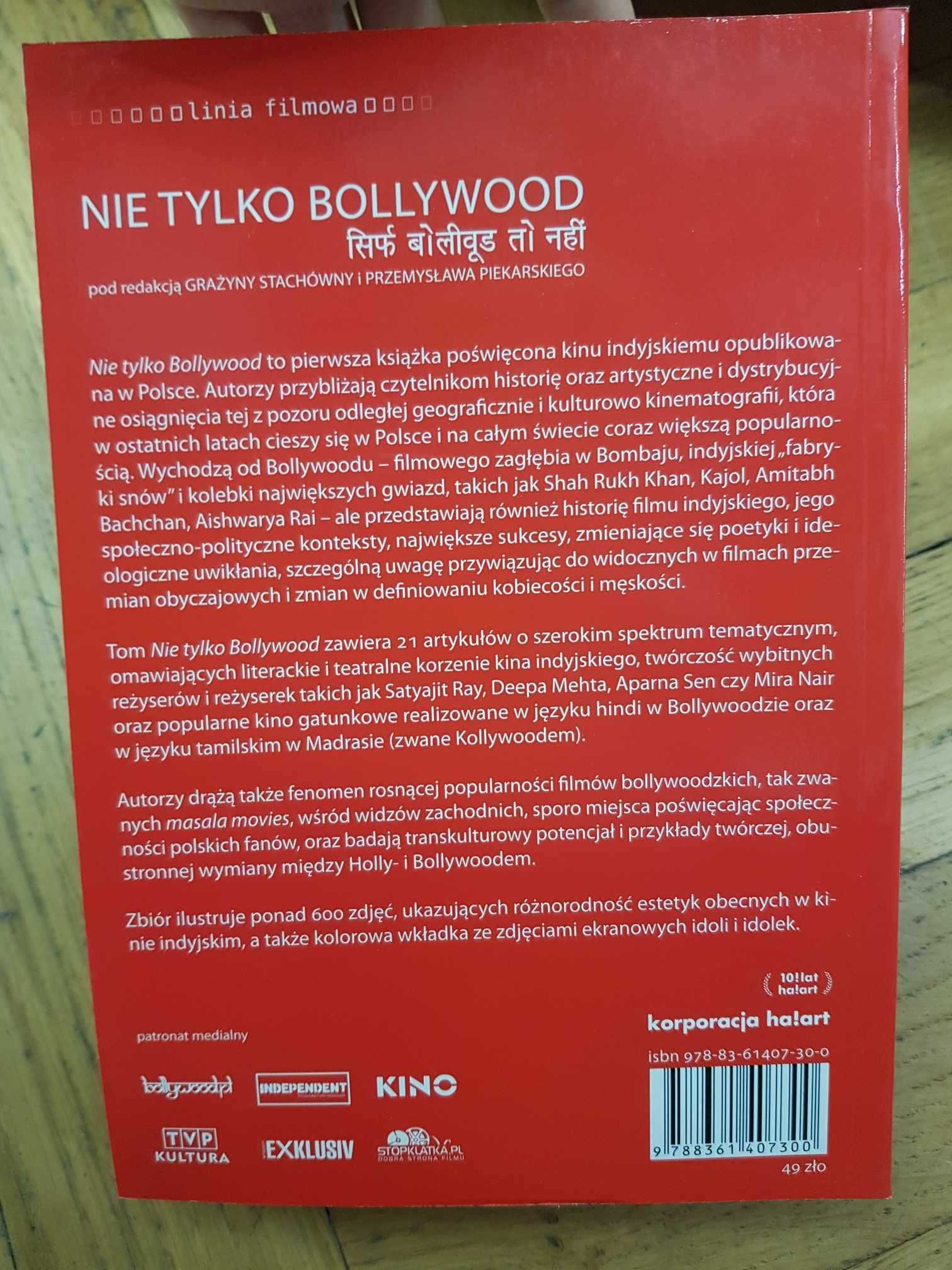 Nie tylko Bollywood współczesne kino indyjskie książka  antologia