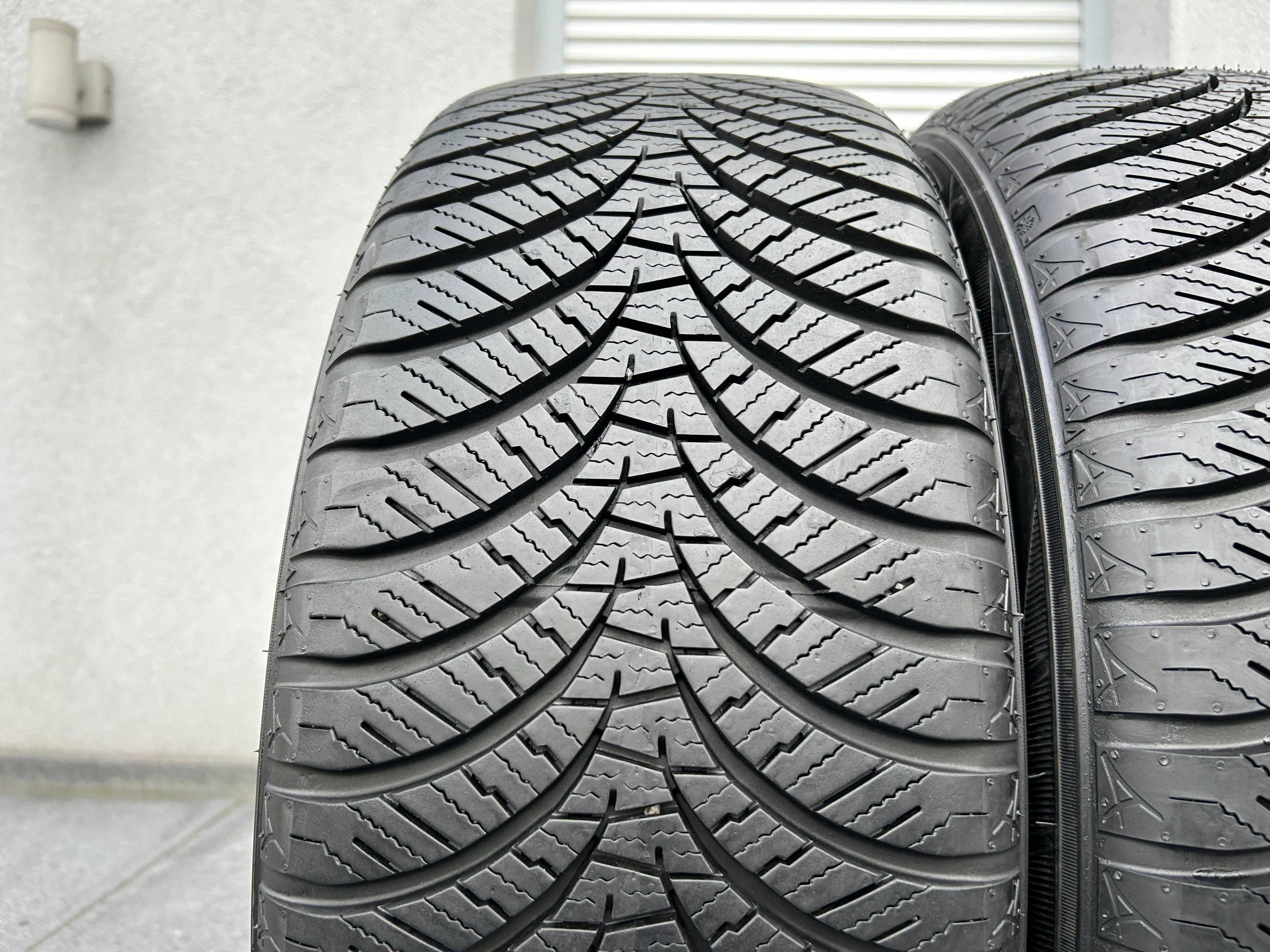 2szt całoroczne 215/55R17 Falken 8,2mm 2021r świetny stan! 4S740 gwar