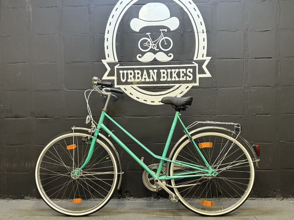 Rower miejski dwururka 3 biegi w piascie Retro Lekki 57 cm Urban Bikes