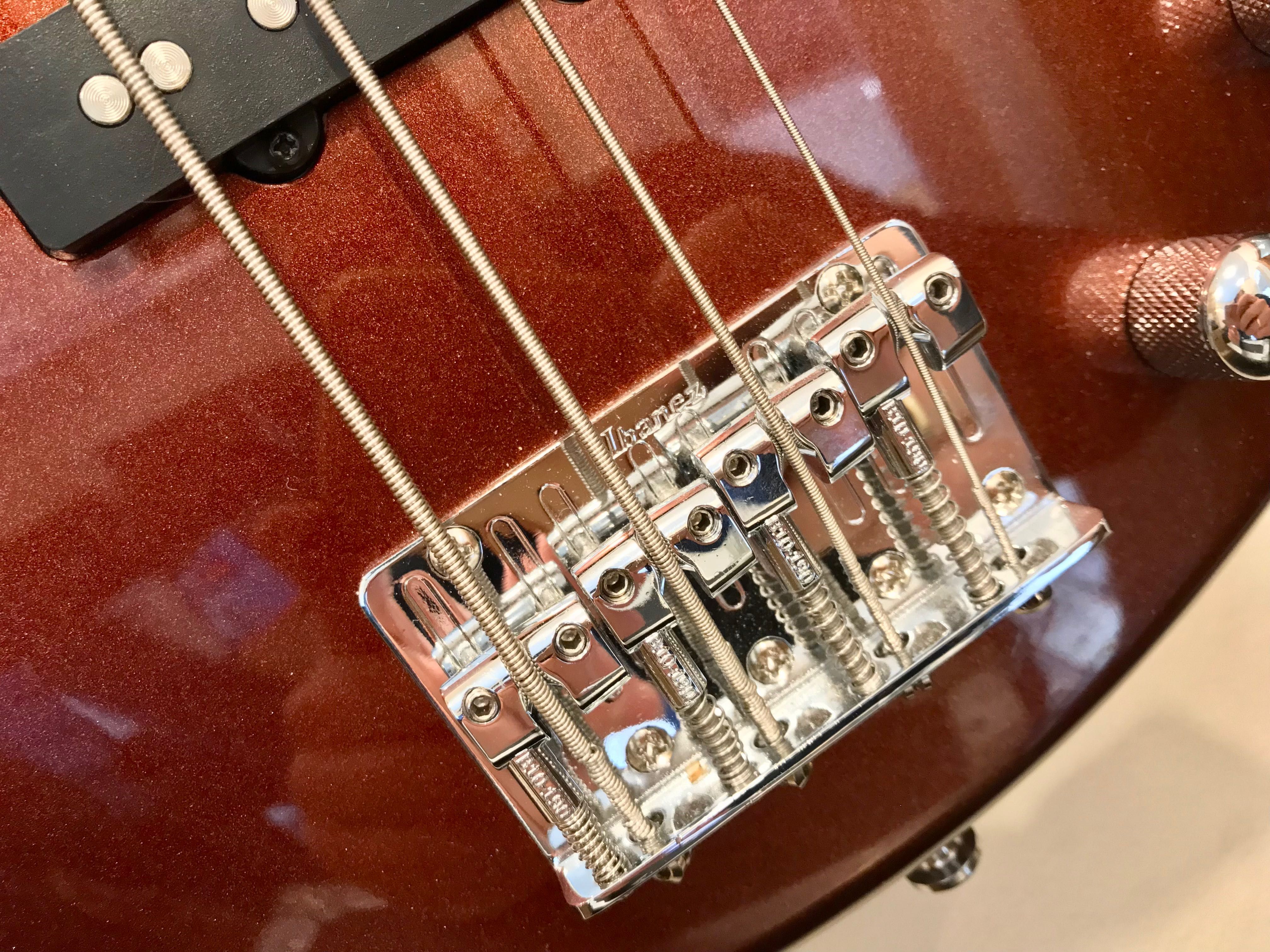 IBANEZ GSRM20 Root Beer Metallic Gio Mikro Gitara BASOWA jak NOWA pokr