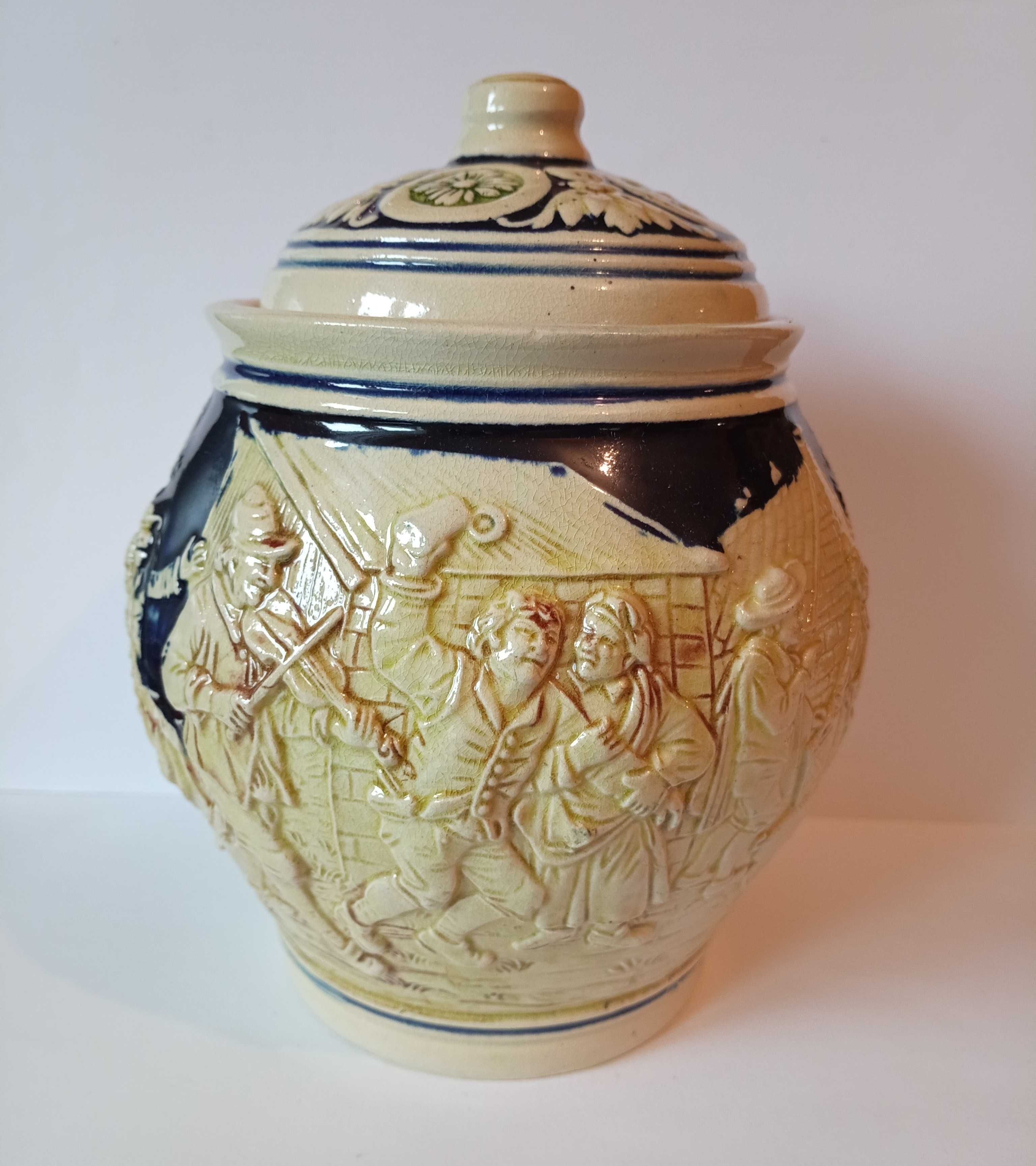 Sygnowany pojemnik ceramiczny pojemność 1L