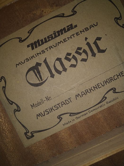 Акустична гітара Musima Classic Німеччина