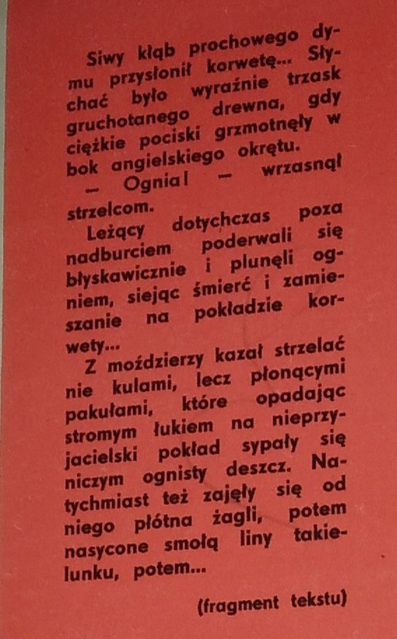 Korsarz trzymastu kolonii - Czesław Czerniawski