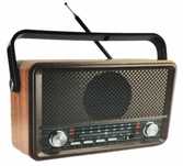 RETRO RADIO Bluetooth Głośnik Akumulator Bezprzewodowe VINTAGE