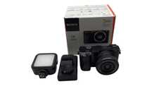 Aparat fotograficzny Sony ILCE-6000L korpus + obiektyw czarny