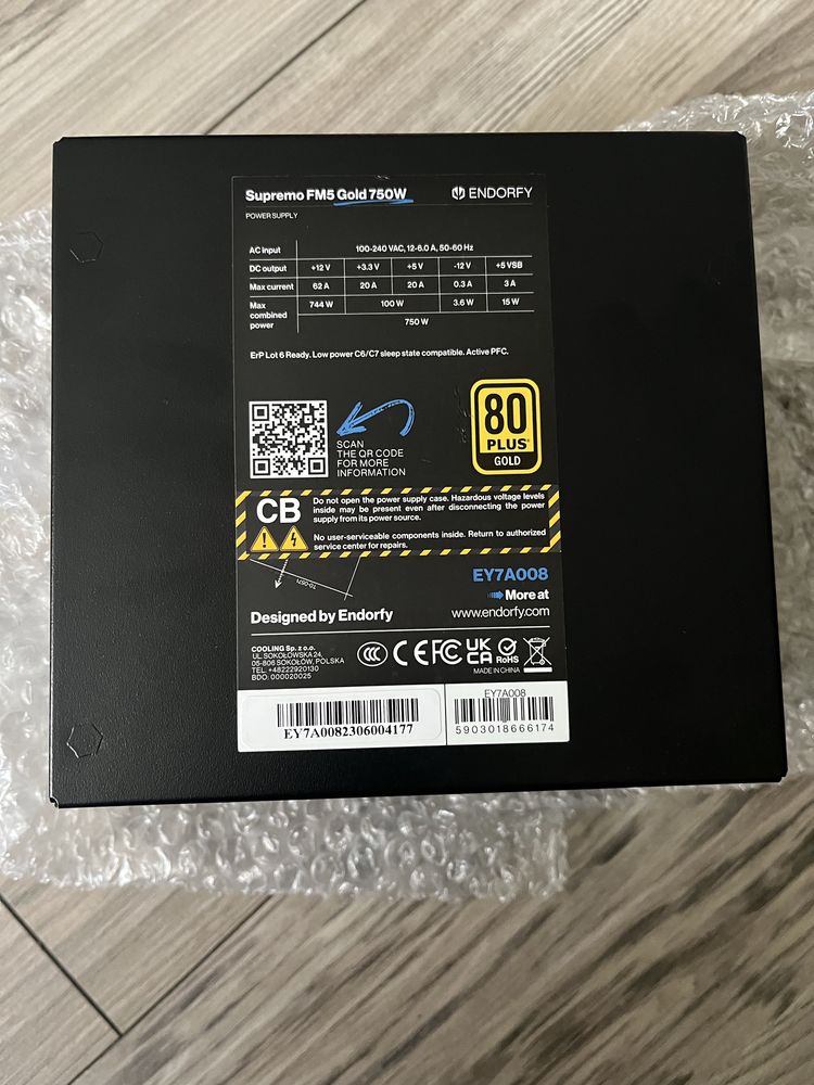Endorfy Supremo FM5 750W 80+ Gold